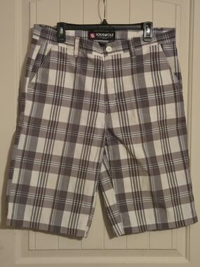 Vintage Southpole Plaid Shorts Mens 36 Baggy Y2K Streetwear Skater Hip Hop